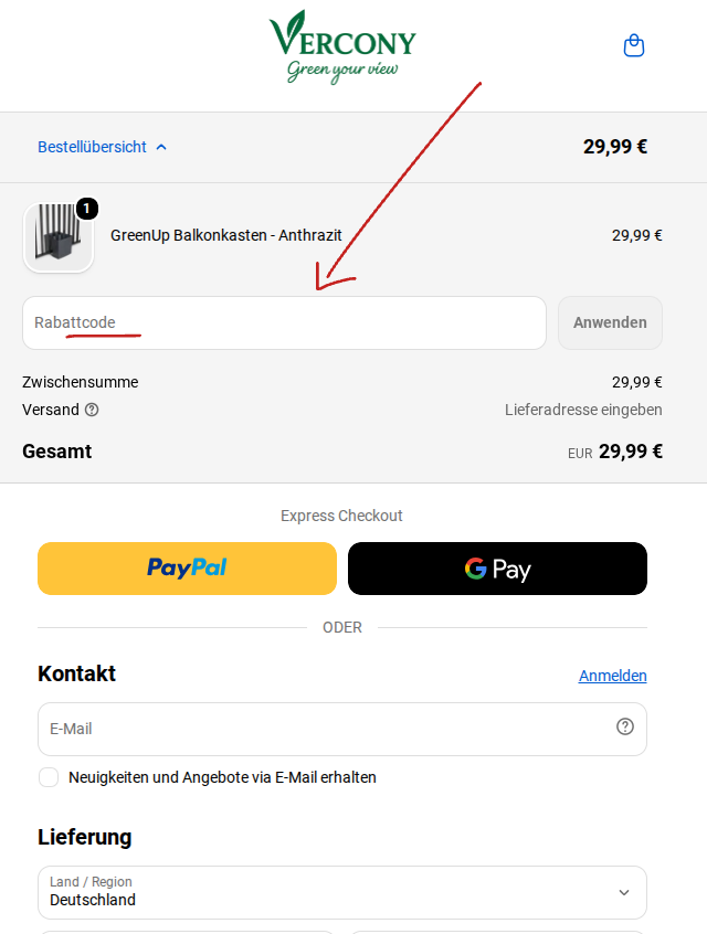 Checkout
