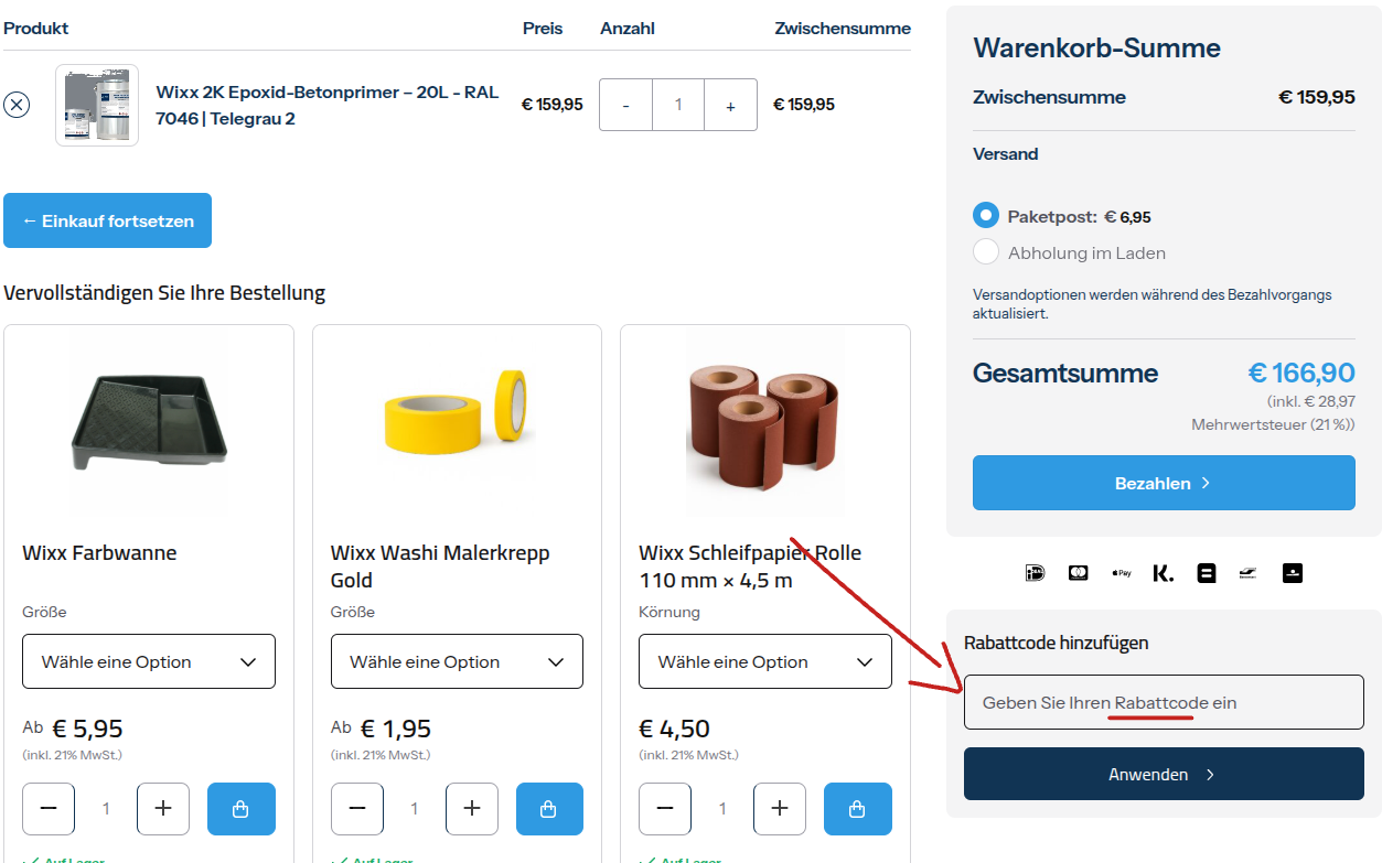 Warenkorb