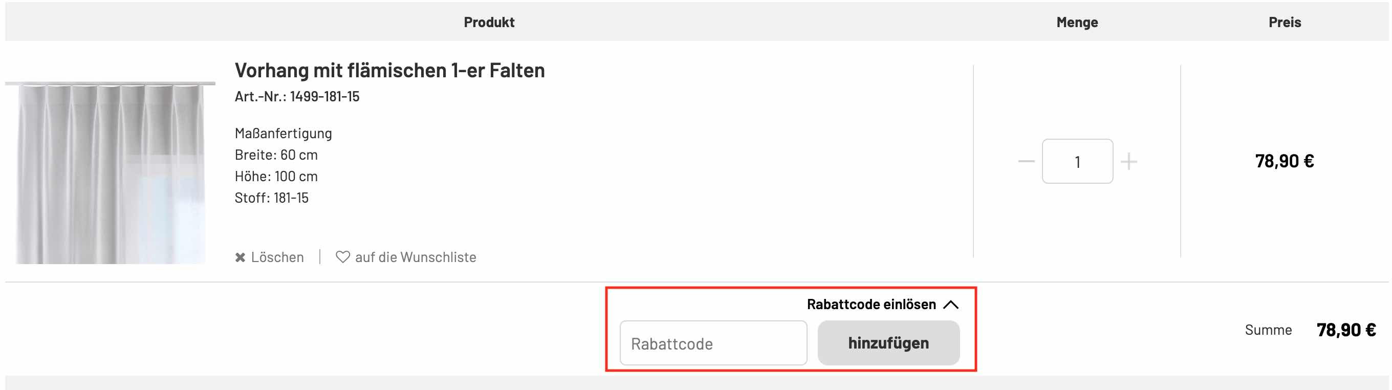 Gutschein einlösen