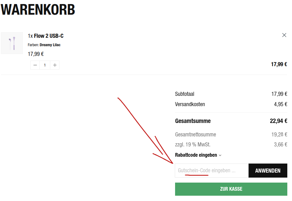 Warenkorb