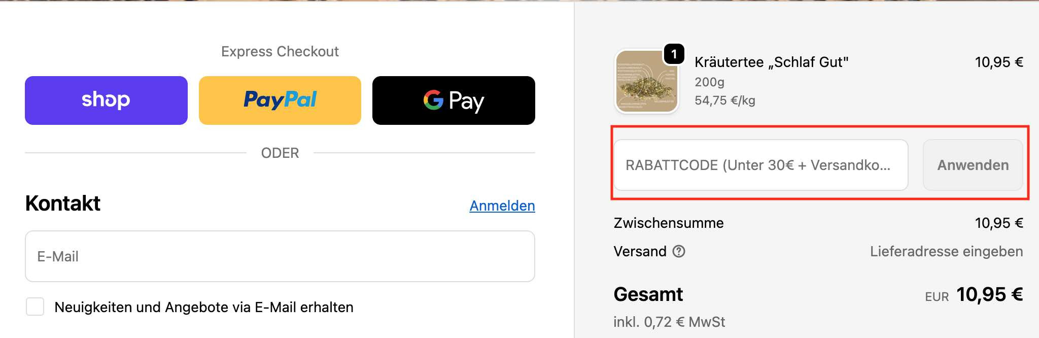 Teekränzchen: 3% Rabattcode ️ aktuell von heute