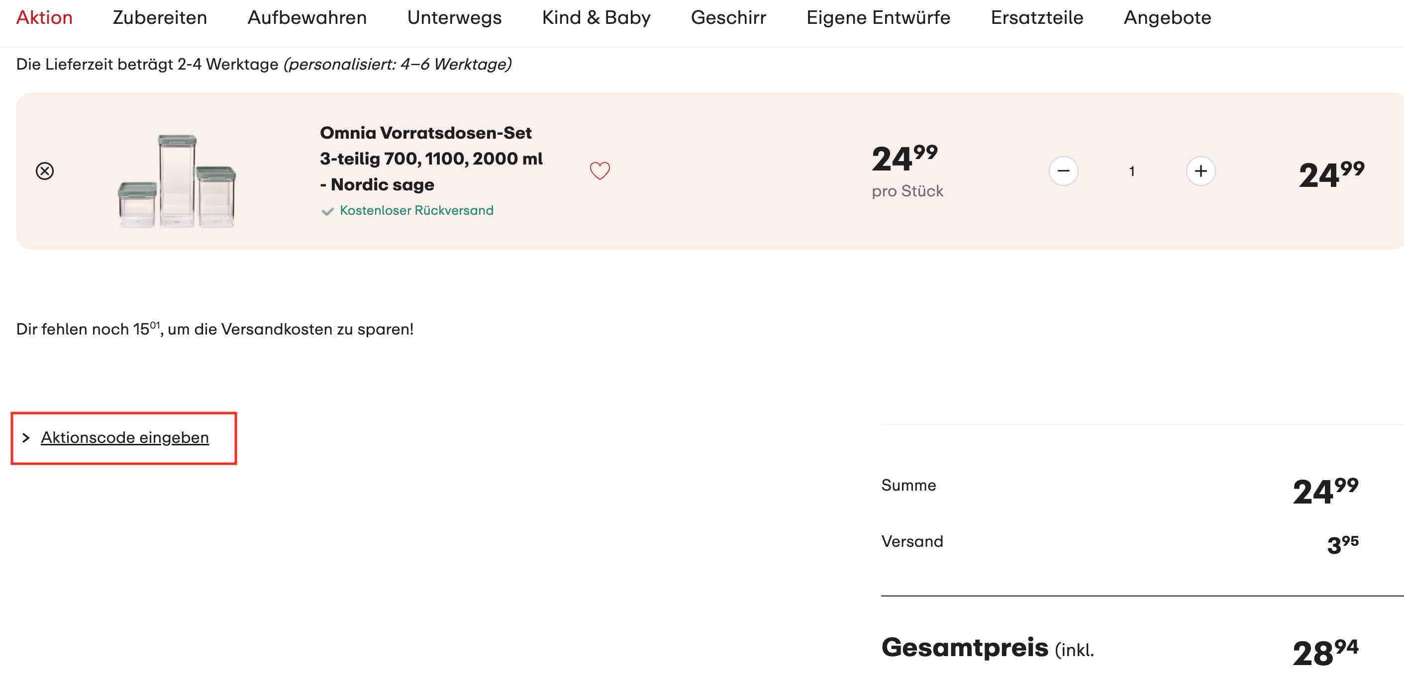 Spannende Mepal Rabatt Code Bild