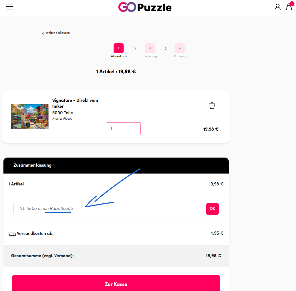 GoPuzzle Rabattcode