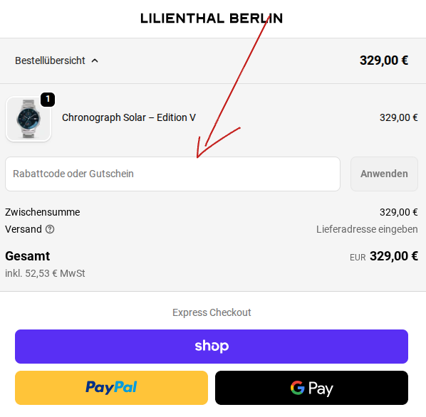 Checkout