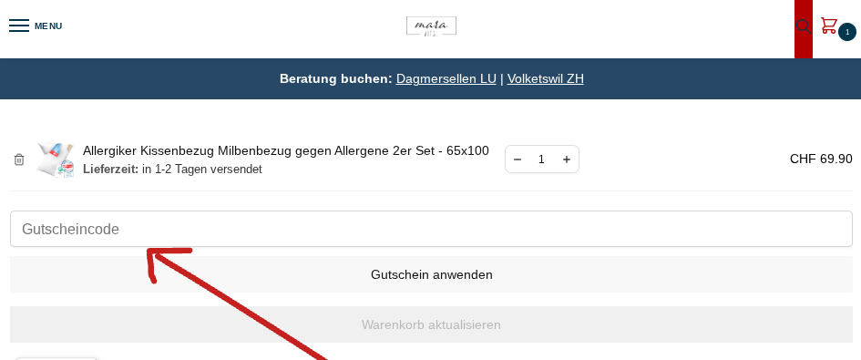 Mara vital Gutscheincode