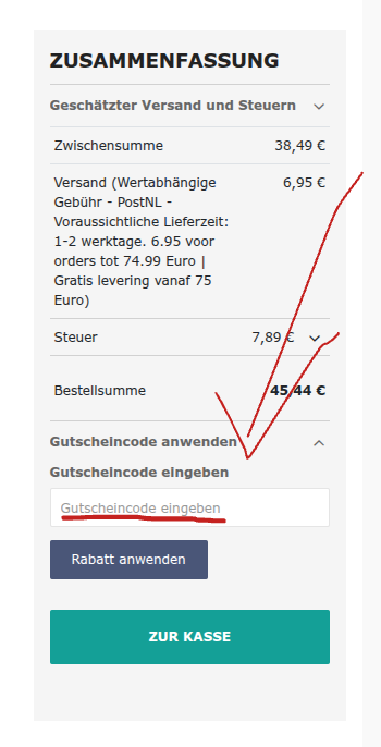 Rabattcode bei Felina World einlösen