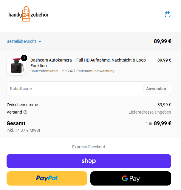 Checkout