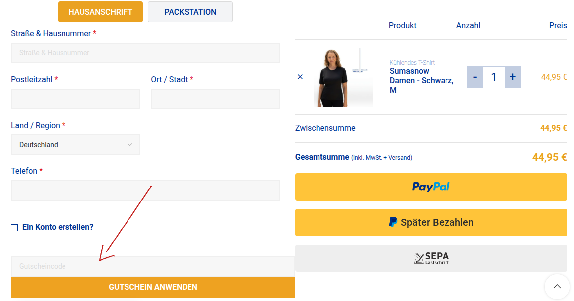 Culya Gutscheincode einlösen