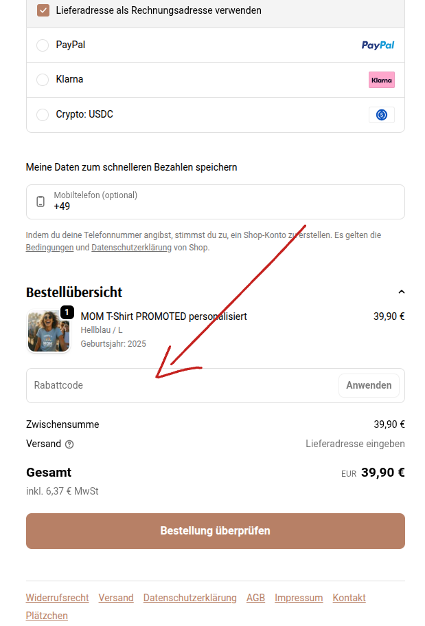 Urban Warrior Store Rabattcode einlösen