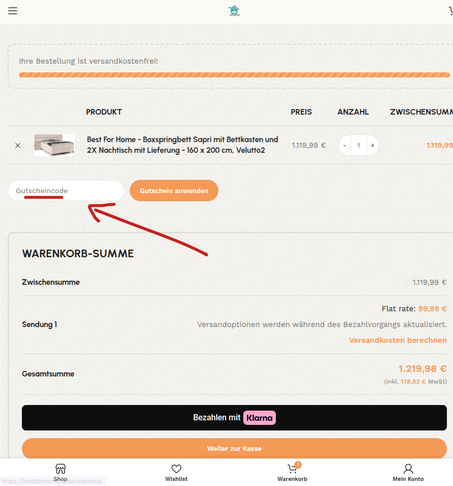 Bestforhome24 Gutscheincode