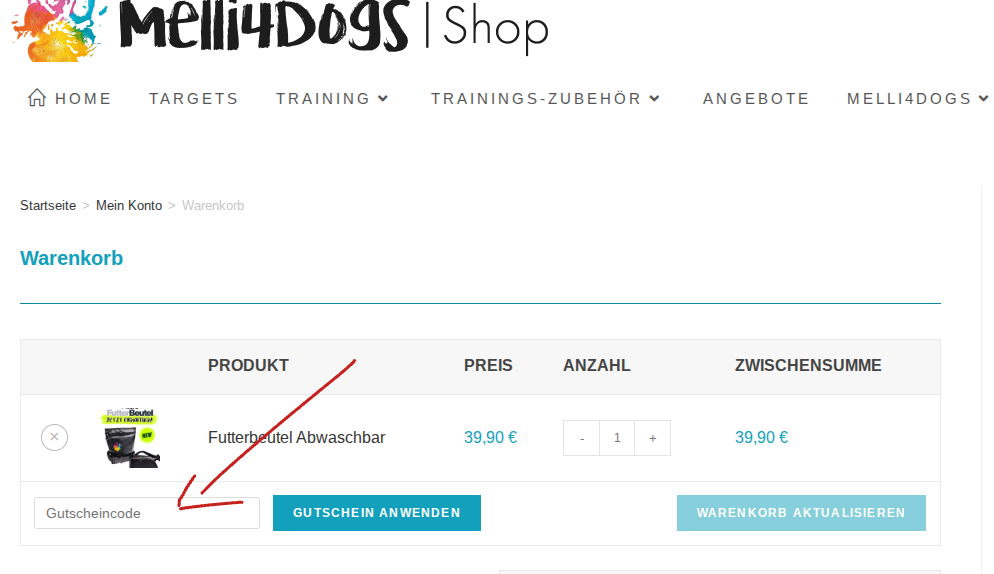 Melli4dogs Gutscheincode