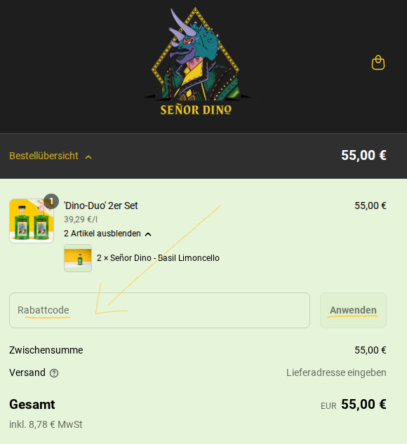 Senor Dino Gutscheincode