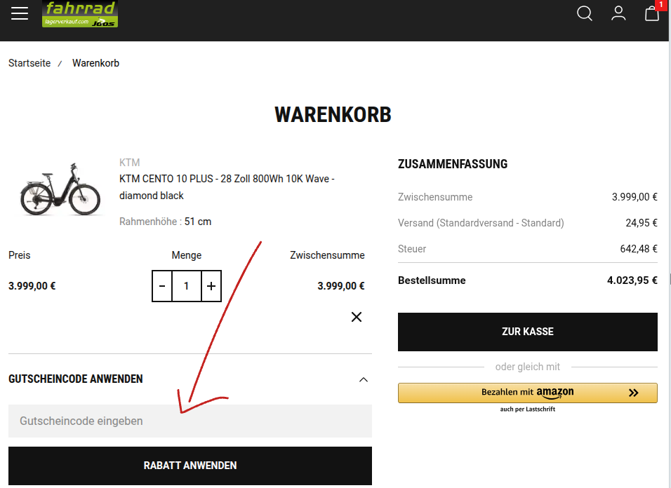 Warenkorb
