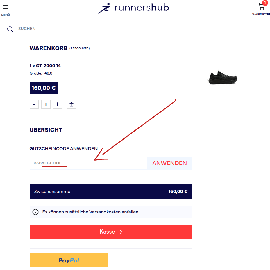 runnershub Gutscheine