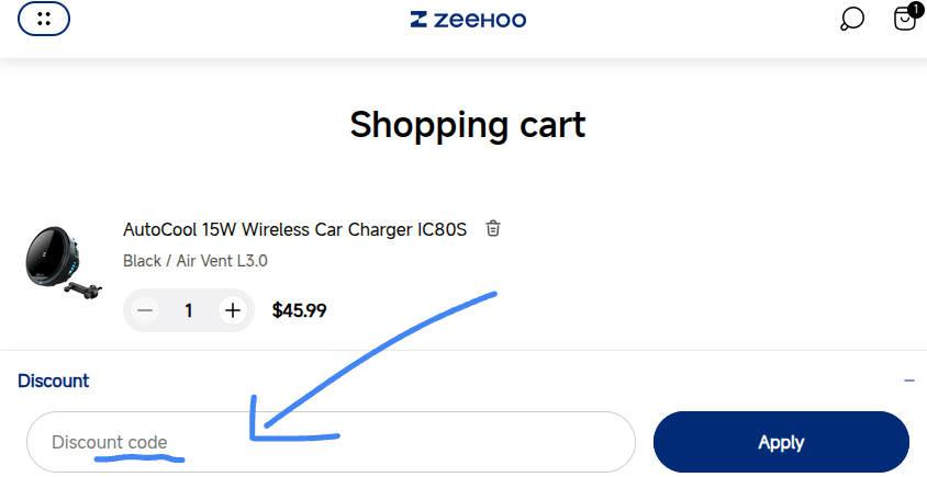 Gutscheincode bei zeehoo einlösen